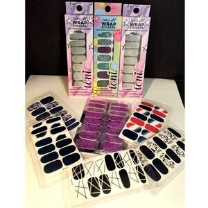1079.  Bulk Lot of Nail Wraps Art Stickers